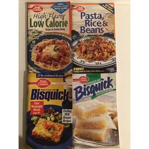Betty Crocker Checkout Cookbook 1989 1997 2000 lot of 4